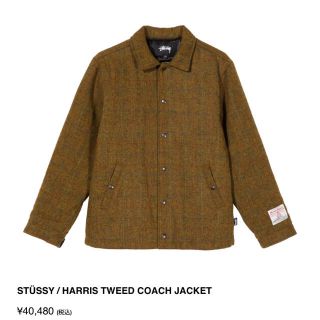 ステューシー(STUSSY)のHarris Tweed  コーチジャケット(テーラードジャケット)