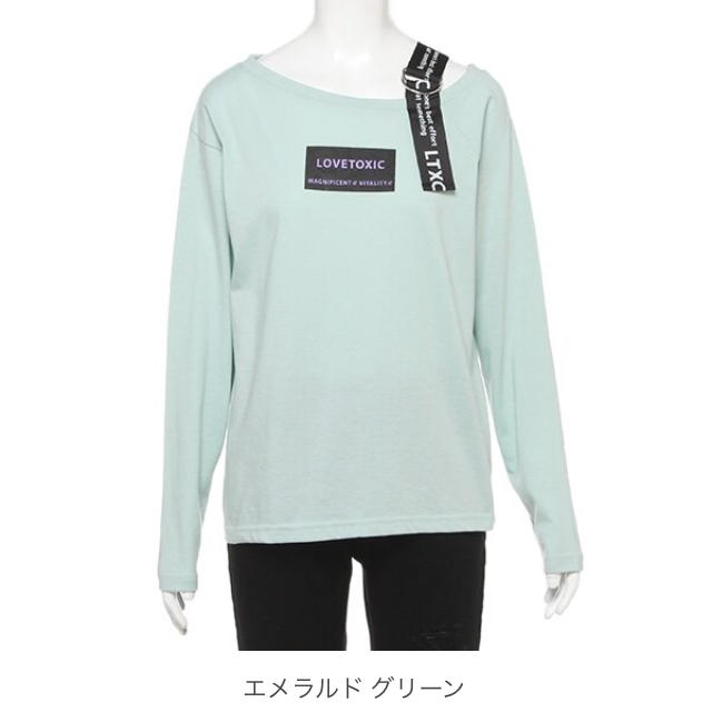 lovetoxic(ラブトキシック)の新品ラブトキ　長袖Tシャツ140 キッズ/ベビー/マタニティのキッズ服女の子用(90cm~)(Tシャツ/カットソー)の商品写真