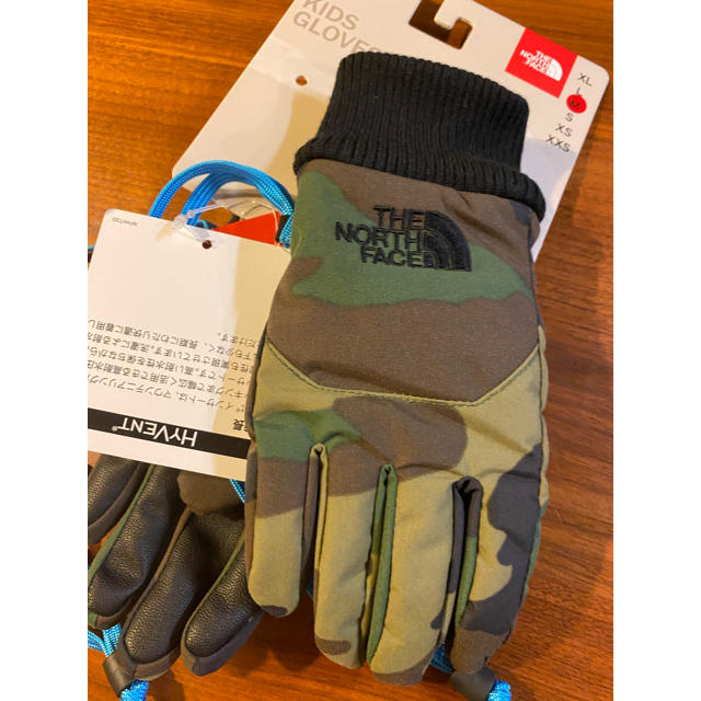 THE NORTH FACE(ザノースフェイス)の新品　ザノースフェイス　キッズ手袋 キッズ/ベビー/マタニティのこども用ファッション小物(手袋)の商品写真