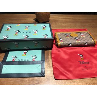 グッチ(Gucci)のゆー⭐︎様専用　GUCCI  グッチ ミッキー ディズニー 限定　長財布　(財布)