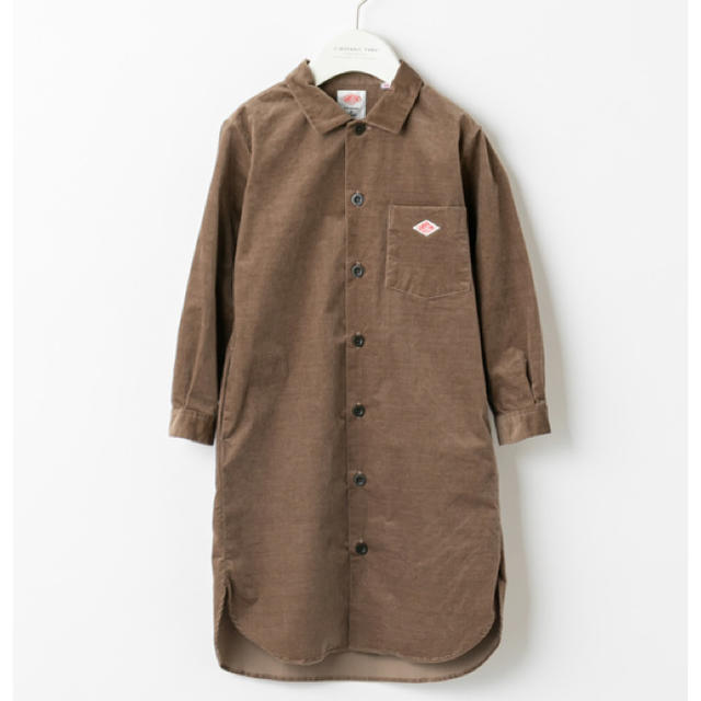 DANTON - 新品 DANTON キッズ コーデュロイ ワンピース コートの通販