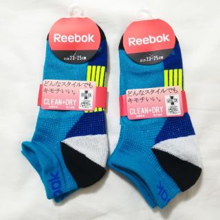 リーボック(Reebok)の2足 グンゼ リーボック スニーカーソックス 靴下 レディース(ソックス)