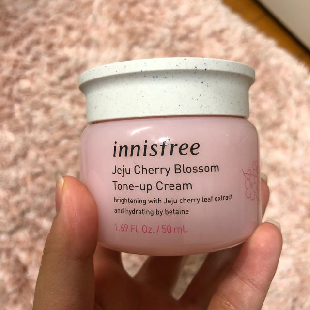 Innisfree(イニスフリー)のチェジュ チェリーブロッサム トーンアップクリーム コスメ/美容のベースメイク/化粧品(化粧下地)の商品写真