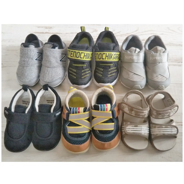 adidas(アディダス)のmami♡様 専用 こども靴 セット キッズ/ベビー/マタニティのベビー靴/シューズ(~14cm)(スニーカー)の商品写真