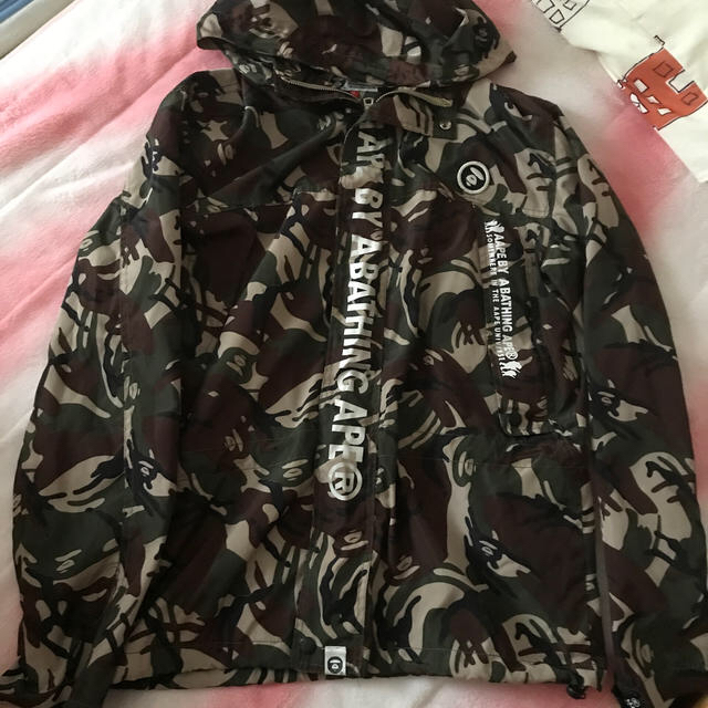 A BATHING APE - マウンテンパーカー 迷彩 APE タイムセールの通販 by ...