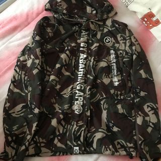 A BATHING APE - マウンテンパーカー 迷彩 APE タイムセールの通販 by