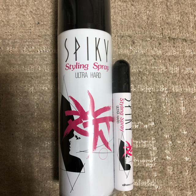 【4本セット】イリヤ スパイキーSP 250g ウルトラハードミニ付 コスメ/美容のヘアケア/スタイリング(ヘアスプレー)の商品写真