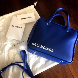 BALENCIAGA メンズ クラッチバッグ ブルー　新品