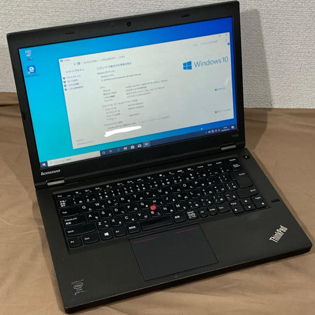 動作OKLenovo ThinkPad T440p i7-4600M/8GB/Win10