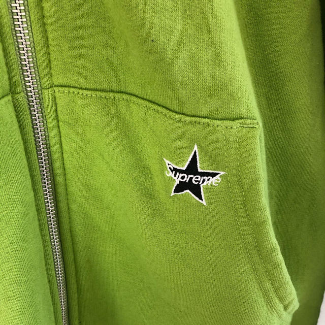 19ss  supreme star zip up パーカー　Lsupremeサイズ