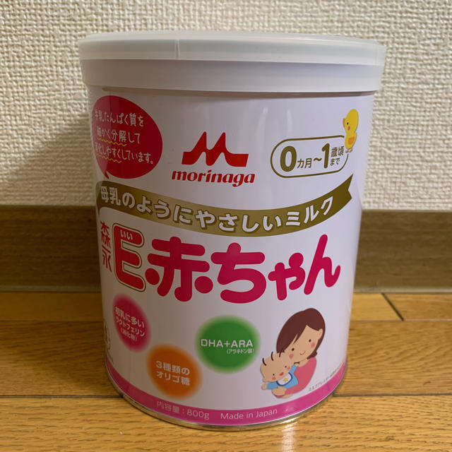 森永乳業(モリナガニュウギョウ)の粉ミルク　E赤ちゃん　800g キッズ/ベビー/マタニティの授乳/お食事用品(その他)の商品写真