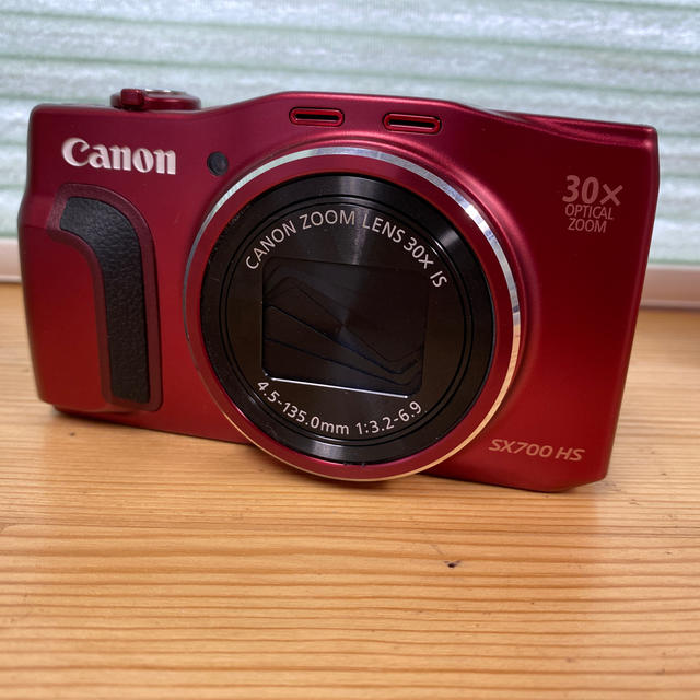 もらって嬉しい出産祝い Canon sx700hs レッド コンパクトデジタルカメラ
