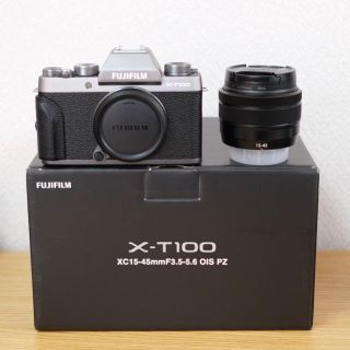 フジフイルム(富士フイルム)のFUJIFILM X-T100 XC15-45mm セット(ミラーレス一眼)