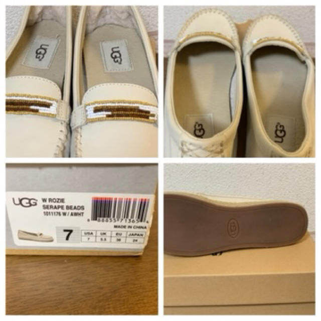 UGG(アグ)のUGG W ROZIE SERAPE BEADS1011176 w/AWHT レディースの靴/シューズ(スリッポン/モカシン)の商品写真