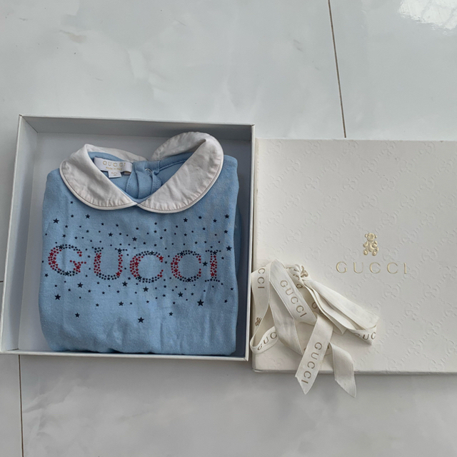 Gucci(グッチ)のGUCCI ロンパース  キッズ/ベビー/マタニティのベビー服(~85cm)(ロンパース)の商品写真