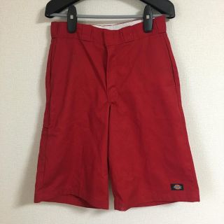 ディッキーズ(Dickies)のディッキーズ ハーフパンツ ショートパンツ 赤(ショートパンツ)