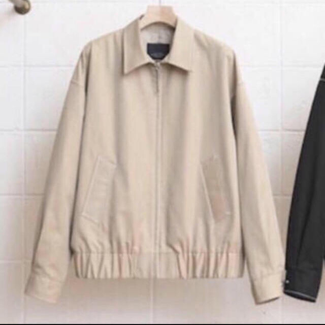 unused 18ss drizzler jacket beige 3