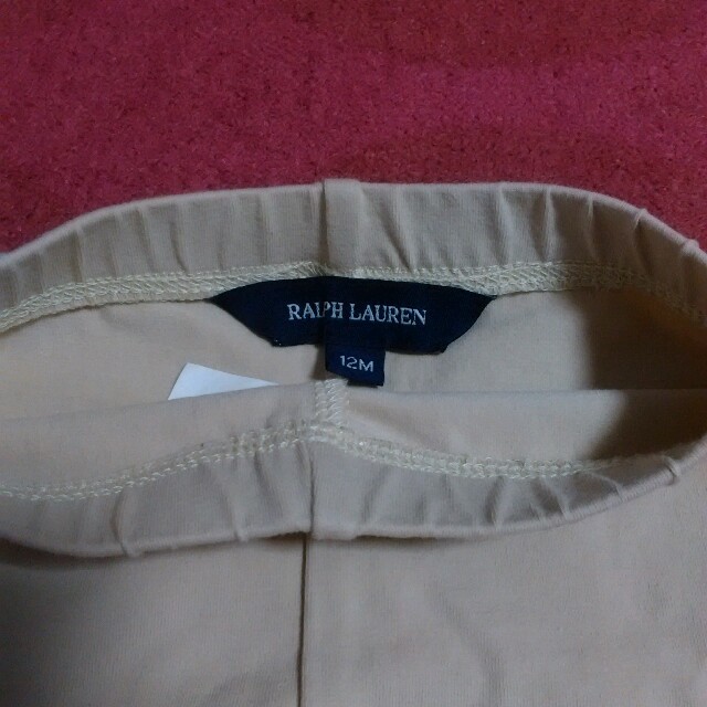 POLO RALPH LAUREN(ポロラルフローレン)の【新品・未着用】ラルフローレン　レギンス キッズ/ベビー/マタニティのベビー服(~85cm)(パンツ)の商品写真