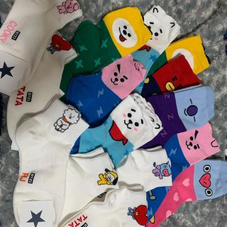 ボウダンショウネンダン(防弾少年団(BTS))のBT21♡15足セット♡オマケ3足つき(アイドルグッズ)