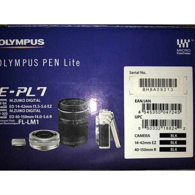 OLYMPUS PEN Lite E-PL7 ﾀﾞﾌﾞﾙｽﾞｰﾑｷｯﾄ