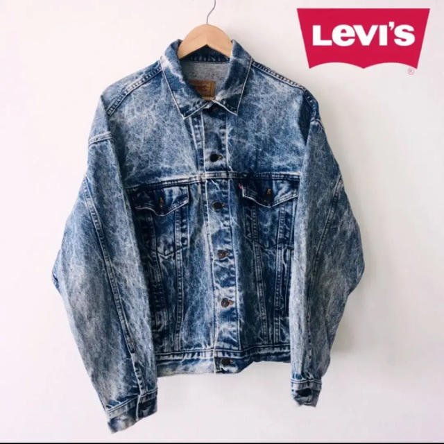 Levi's(リーバイス)のアメリカ製　リーバイス  デニムジャケット  Gジャン　80s rai様専用☺︎ メンズのジャケット/アウター(Gジャン/デニムジャケット)の商品写真