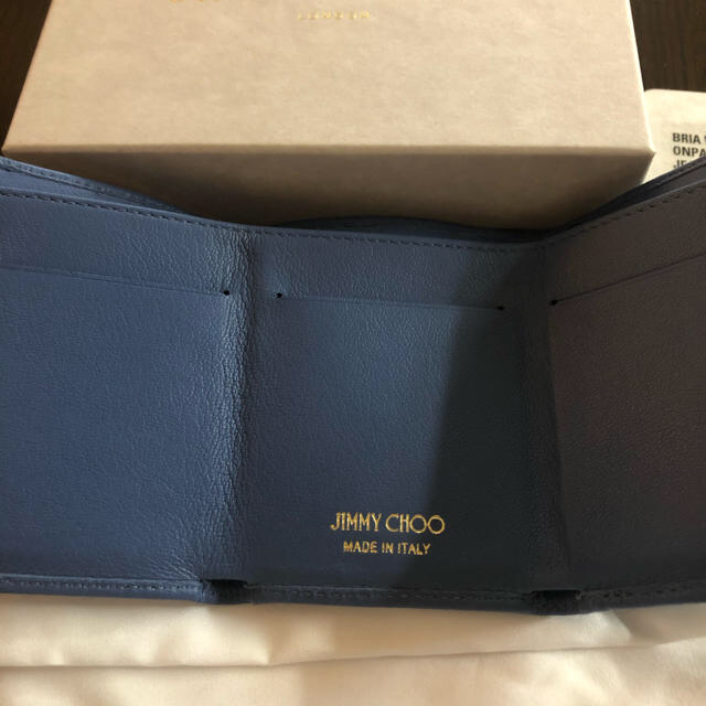 JIMMY CHOO(ジミーチュウ)の日本未発売JIMMY CHOO新品コンパクトウォレット BRIA レディースのファッション小物(財布)の商品写真