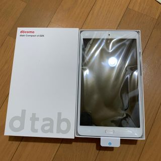 NTTdocomo - 【バッテリー交換】docomo d-tab compact d-02Hの通販 by さかさま｜エヌティティドコモならラクマ