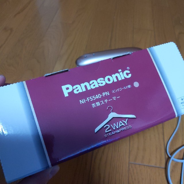 Panasonic(パナソニック)のni-fs540 衣類スチーマー パナソニック スマホ/家電/カメラの生活家電(アイロン)の商品写真