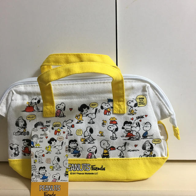 PEANUTS(ピーナッツ)のスヌーピー ランチバッグ キッズ/ベビー/マタニティのこども用バッグ(ランチボックス巾着)の商品写真