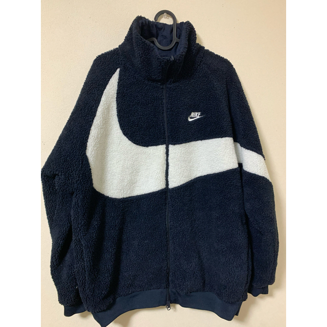 NIKE BIG SWOOSH BOA JACKET 白 Lサイズ