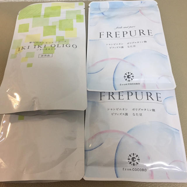 FREPURE×2袋 いきいきオリゴ×2袋 新品未開封