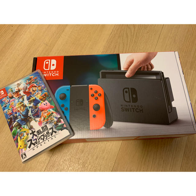 Switch スマブラ付き - 家庭用ゲーム機本体