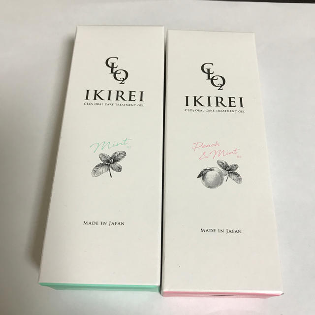 IKIREI イキレイ　オーラルトリートメントジェル　ミント&ピーチミントセット