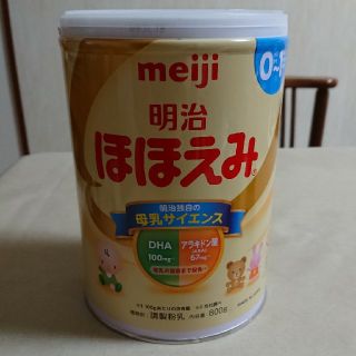 メイジ(明治)の粉 ミルク ほほえみ 缶 800g  未開封(その他)