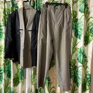 ヨウジヤマモト(Yohji Yamamoto)のヨウジヤマモト  希少 リバーシブルタキシードダブルセットアップ(セットアップ)