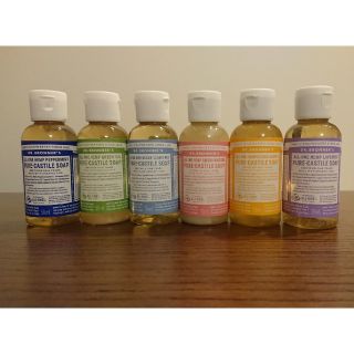 ドクターブロナー(Dr.Bronner)のDr.ブロナー マジックソープ ミニサイズ6点(ボディソープ/石鹸)