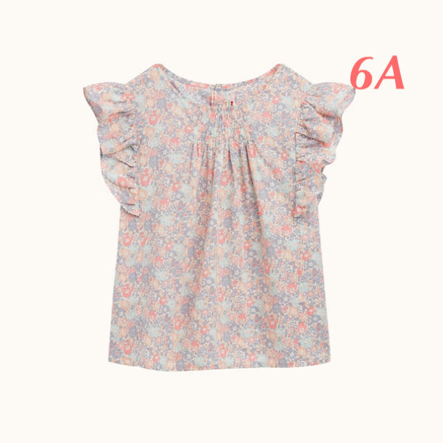 Bonpoint  20SS ブラウス NILUNE3 6Aキッズ服女の子用(90cm~)