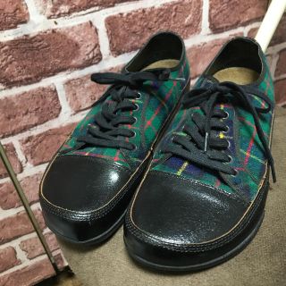 ビルケンシュトック(BIRKENSTOCK)のビルケンシュトック　チェック柄スニーカー(スニーカー)