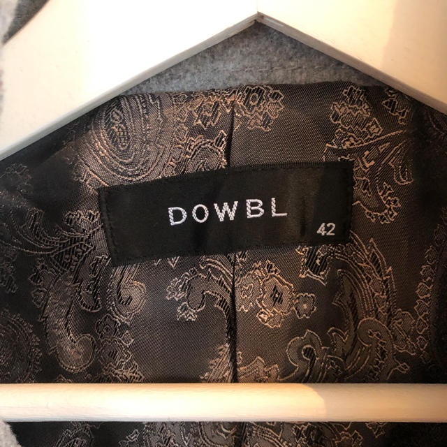 DOWBL(ダブル)のdowbl ロングコート メンズのジャケット/アウター(ピーコート)の商品写真