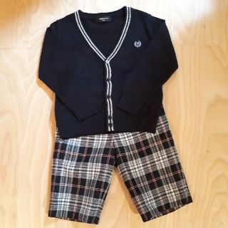 コムサイズム(COMME CA ISM)のコムサ【美品】カーディガン110㎝　①(カーディガン)