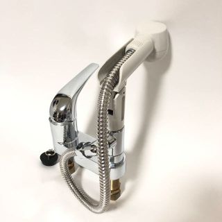 リリ様専用 三栄水栓 洗髪用シングルスプレー混合栓 K37100VR-13の通販