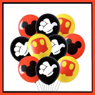 風船 バルーンミッキー 誕生日 パーティー 結婚式 10点セット(ウェルカムボード)