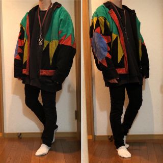 【フランス古着】デザインスタジャン vintage 80's 90's(スタジャン)