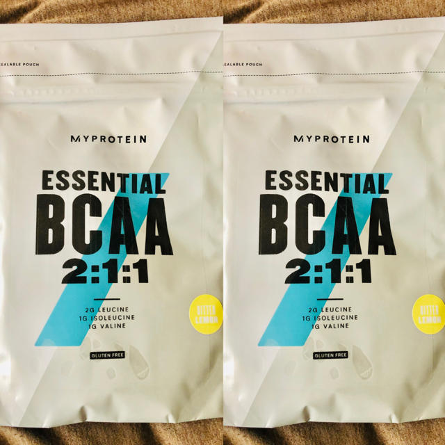 MYPROTEIN - BCAA 250g×2 ビターレモン味 マイプロテイン bcaa マイプロの通販 by まとめ割&スピード配送 ｜マイ