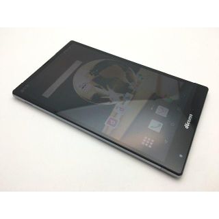 シャープ(SHARP)のSIMフリー docomo AQUOS PAD SH-05G ブラック◆美品◆(タブレット)