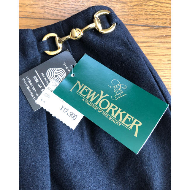 NEWYORKER(ニューヨーカー)の【訳あり】ニューヨーカー  ラップスカート ¥17900→¥700 レディースのスカート(ひざ丈スカート)の商品写真