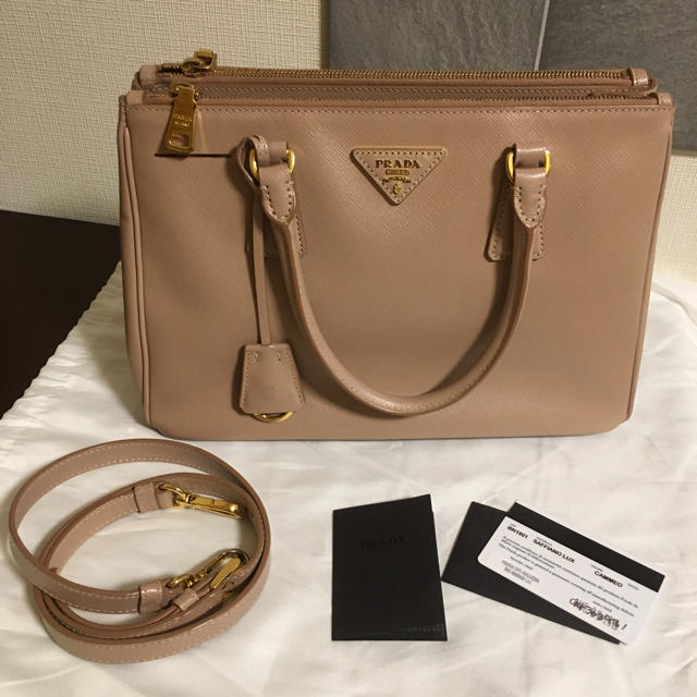 最終値下げ - PRADA PRADA ハンドバッグ サフィアーノ ハンドバッグ