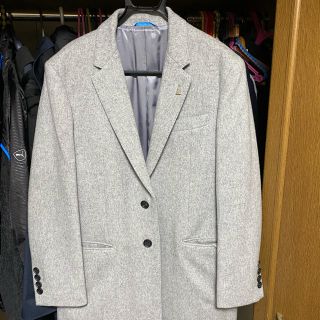 ランバンオンブルー(LANVIN en Bleu)のLANVIN en blue チェスターコート　値下げしました(チェスターコート)