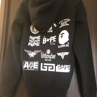 A BATHING APE - エイプのクラシックロゴパーカーの通販 by ...