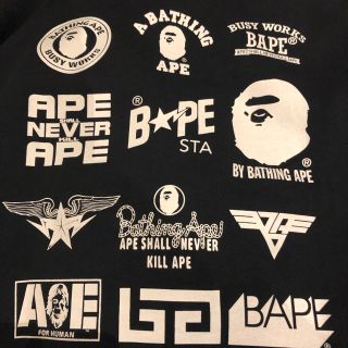 A BATHING APE - エイプのクラシックロゴパーカーの通販 by